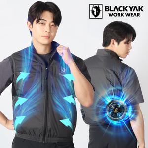 블랙야크 선풍기조끼 보조배터리 포함 여름 조끼 아이스 등산 베스트 냉풍 쿨링