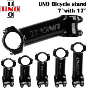 자전거 스템 로드 UNO 블랙 초경량 7 17 35도 MTB 도로 포크 28.6 31.8mm 60/70/80/90/100/110/120/130mm 킹 Kalloy 부품
