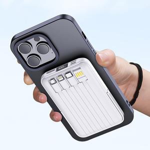 맥세이프 거치형 보조배터리 10000mAh 빌트인 케이블