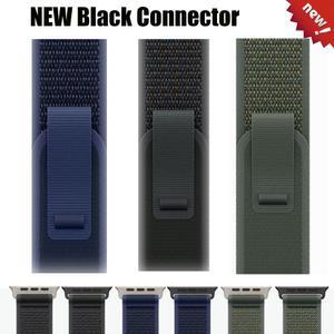 Apple watch Ultra 2 용 트레일 루프 밴드 49mm 46mm 42mm 44mm 40mm 45mm 41mm 알파인 팔찌 iWatch 시리즈 10 9 7 6 5 se 8 4 스트랩