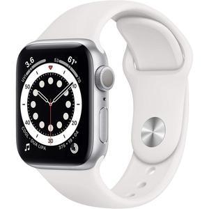 애플워치6 GPS 40mm 실버 알루미늄 스포츠밴드