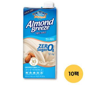 아몬드브리즈 언스위트 제로슈거 950ml 10팩
