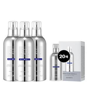 제이앤코슈 닥터펩티 펩타이드 볼륨에센스2.0 본품3병 세트+시즌3 파우치20매