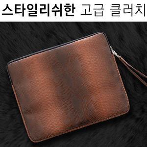 최고급 가죽 파우치/갤럭시 탭 S7 S6 A7 플러스 라이트 S5e A6 10.1 액티브3/클러치 백 정품/케이스