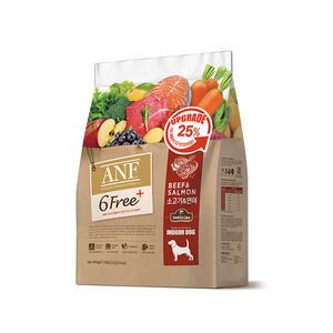 ANF 6free 플러스 인도어 강아지사료 소고기 연어, 1.6kg, 1개