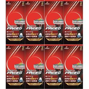 DORCO PACE6 남성 일회용 면도기 면도날 6개 3 x 8팩