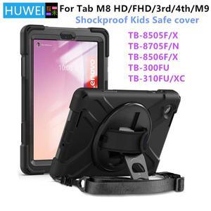 레노버 탭용 케이스, M8 FHD 8.0 TB-8705F 태블릿 키즈 커버, 8506F 4 세대 TB300FU M9