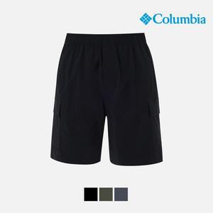 [컬럼비아]남성 우븐 카고 숏 팬츠_블랙 (C62-YMD802)