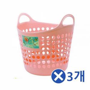 장남감바구니 다용도 세탁바구니 빨래바구니-중x3개