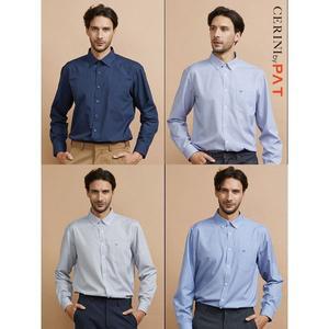 [CERINI by PAT]남성 워셔블 스판 셔츠 4종 세트 24f_P386619665