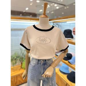 [레코브](김해점)실켓 배색 반팔티셔츠(LK41E5ST015X)