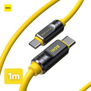 AOHi USB4 2.0 썬더볼트5 120Gbps 240W PD 3.1 Type C to C 케이블