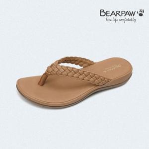여성 ABEL 발편한 여름 쿠션 쪼리 슬리퍼 (K2966091RB-W-IGR)