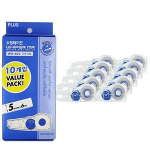 PLUS 플러스 수정테이프 리필 1P 벌크 10개입 WH-605R-10P