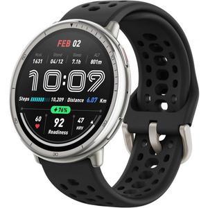어메이즈핏 액티브2 스마트워치 44mm 블랙 실리콘 GPS 방수 피트니스 트래커