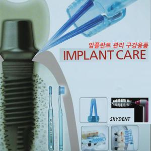 스카이덴트 임플란트 전용 치간칫솔 잇몸질환 치주염 치간치솔 치과전문 SKYDENT
