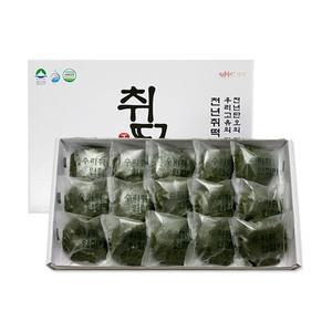 [자연맛남][푸드맛남] 강원도 정선 수리취 인절미 750g 15개 (선물포장)