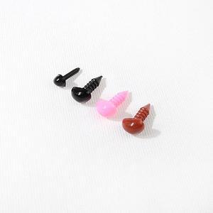 싼비즈 [6621-15]아크릴부착형 인형만들기재료 나사 코 6/8mm ,1개