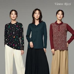 [초초특가] 24FW 바네사리찌 포인트 블라우스 3종