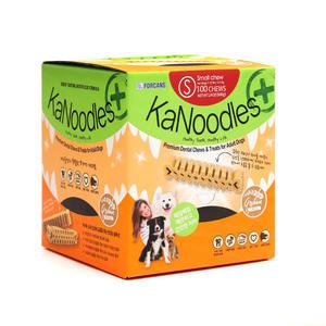강아지 덴탈껌 포켄스 카누들 필로팩 개껌 S 치석 입냄새 제거 소형견용 100p