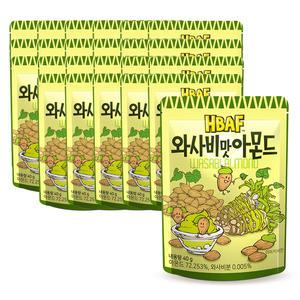 HBAF 바프 아몬드 와사비맛 40g x24개