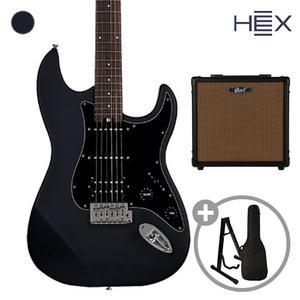 헥스 E70 S/BK 일렉트릭기타+엠프 /입문용 일렉기타