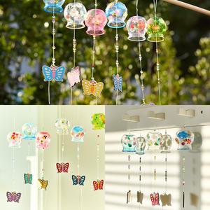 봄 종 만들기 DIY 썬캐쳐 풍경 현관 도어벨 풍경종 인테리어소품