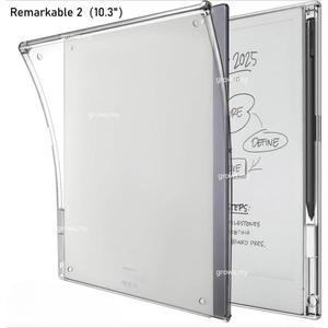 Remarkable 투명 TPU 소프트 백 쉘 커버, 2 종이 태블릿용 케이스, 펜꽂이 포함, 10.3 인치 2020