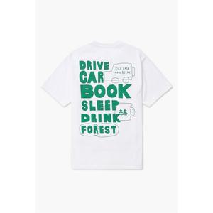 [코오롱스포츠](본점) 남녀공용 그래픽 티셔츠 (DRIVE CAR) JWTCM24811WHX