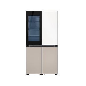삼성전자 냉장고 4도어 RF85DB9421AP69 새틴화이트 + 베이지 무료배송/삼성물류