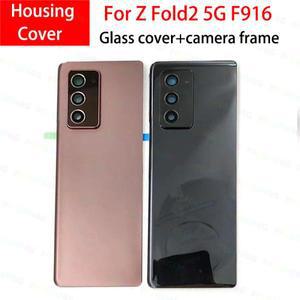 삼성 갤럭시 Z Fold2 5G 2 F916 후면 뚜껑 유리 배터리 커버 하우징 교체 + 카메라 렌즈의 새로운 기능
