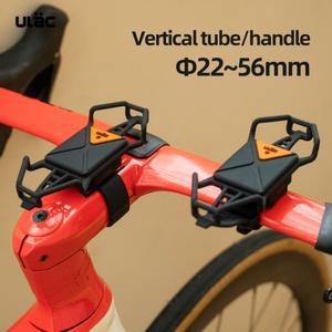 ULAC 자전거 휴대폰 핸드폰 거치대  MTB 로드 바이크  360 ° 회전 가능 맥세이프 브래킷  실리콘 지지대