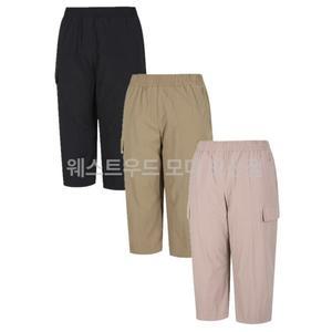 웨스트우드 여성 여름 베이직 7부 밴드 팬츠 WO2WTPB804