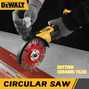 DEWALT DCG405 125mm 플랫 헤드 앵글 그라인더 베어 공작 기계 절단기 18V 리튬 배터리 브러시리스 도구 전