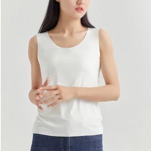 여름 쿨나시 여성 라운드 기본 민소매 이너 나시티 데일리 상의 레이어드룩 루즈핏 필수템