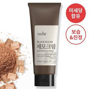 [터치미] 블랙슈가 초간단 셀프 제모크림 대용량 200ml (겨드랑이 왁싱크림)