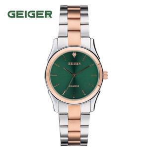(GEIGER) 여성 다이아몬드 메탈시계 GE1256GNRCB