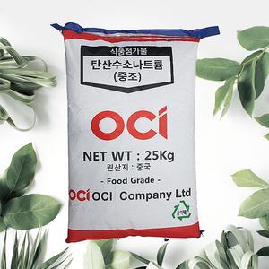 더제일식품 OCI 탄산수소나트륨 중조 25kg
