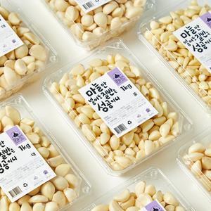 [마늘귀신] 경북 의성 깐마늘 1KG / 2025년 햇마늘 소 중 대 택1