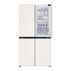 [LG] 디오스 오브제컬렉션 매직스페이스 냉장고 T875MEE111 /용량 870ℓ/ 네이쳐베이지/1등급