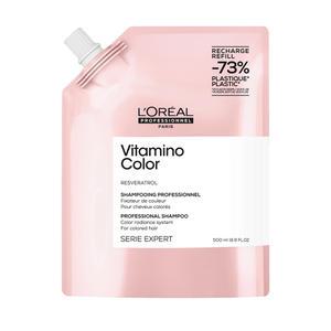컬러락 염색유지용 로레알 비타미노 샴푸 리필 500ml
