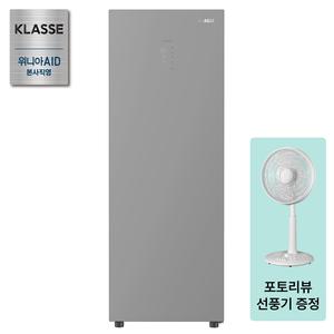 위니아 클라쎄 컨버터블 미니 스탠드형 김치냉장고 1도어 글라스모델 KAB112SSG4GPV(AK) 용기 FULL 기본구성