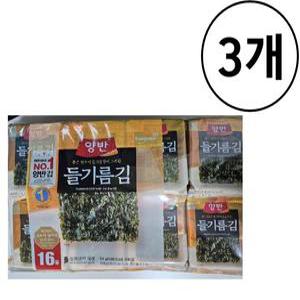 동원 양반 들기름김식탁 4g x16봉 x3개