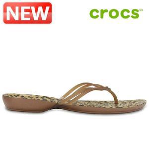[하프클럽/] 슬리퍼 /E21- 204196-90L / Womens Crocs Isabella Graphic Flip 여성용 쪼리 플