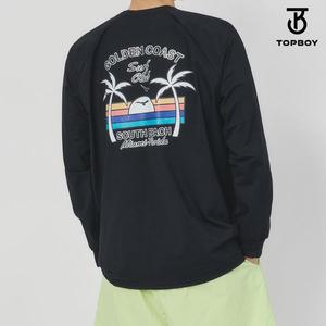 [하프클럽/탑보이]골든코스트 사우스 비치 긴팔 래쉬가드 (TR871)