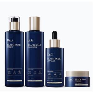 닥터지 블랙 스네일 프레스티지 토너 에멀전 150ml 앰플 크림 4종 세트 선물 기초