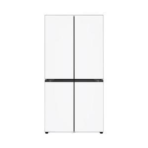 LG 디오스 오브제컬렉션 베이직 4도어 냉장고 M875MHH021.AKOR [875L, 크림화이트]