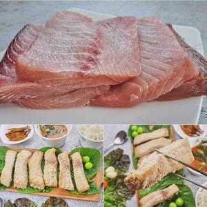 포항 죽도시장 자연산 돔배기 추석 상차림 제사 음식 주문 산적 제수용 상어 고기 1kg