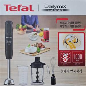 테팔 마스터 핸드 블렌더 HB64R8K0 블랙 거품기 다지기포함