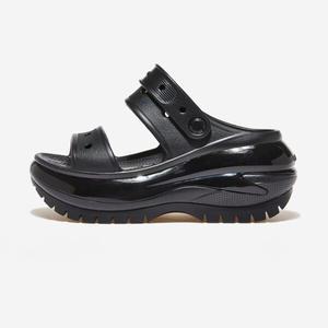[그랜드스테이지] 크록스 클래식 메가 크러쉬 샌들 CRS207989 BLACK